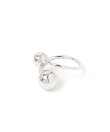 metal w ball ring